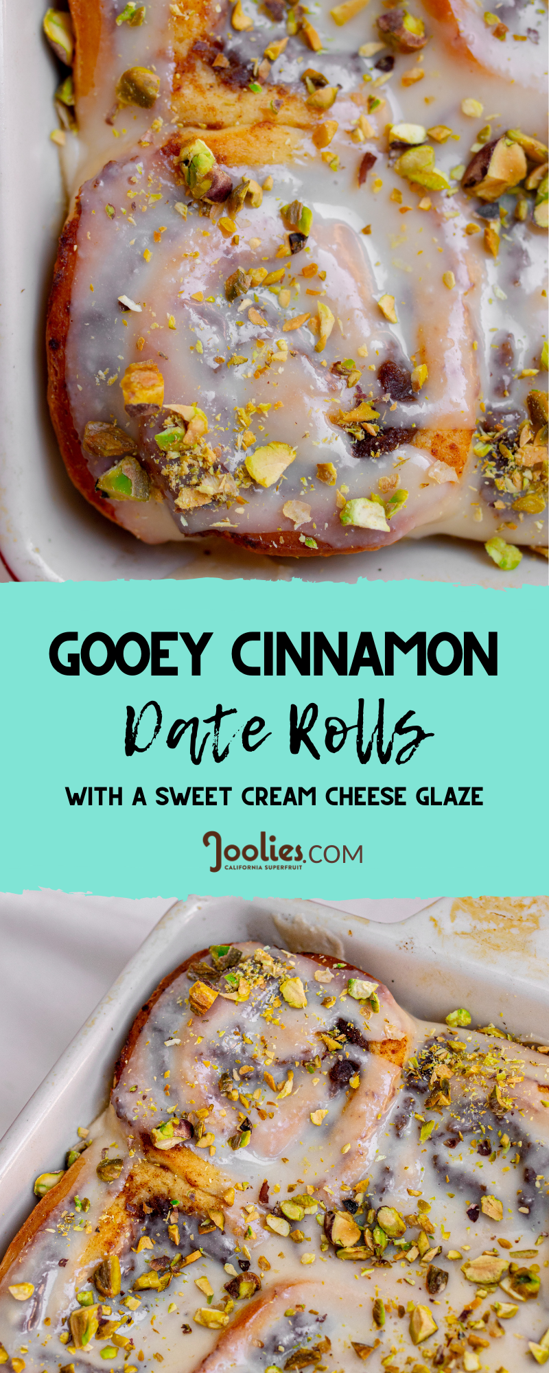 Gooey Cinnamon Date Rolls